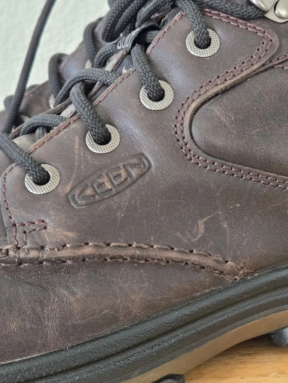Keen Anchor Park Boots‎ Mens Size 11 Waterproof Brown Leather Casual Workwear